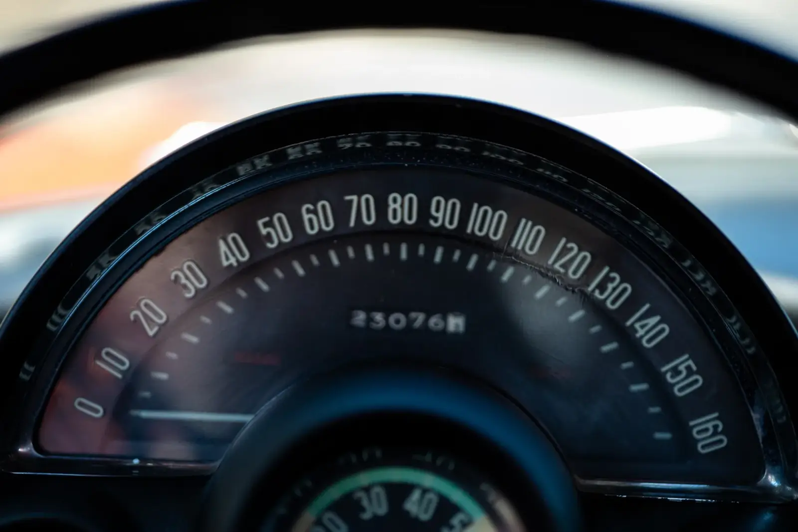 Instrument cluster on the 1961 Corvette
